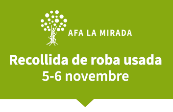 Recollida de roba usada el 5 i 6 de novembre a l'escola La Mirada