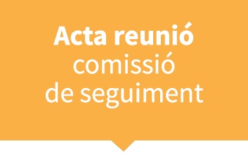 Acta de la Reunió de la Comissió de Seguiment 28 de Febrer de 2020